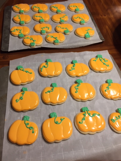 Decorating Cut Out Cookies